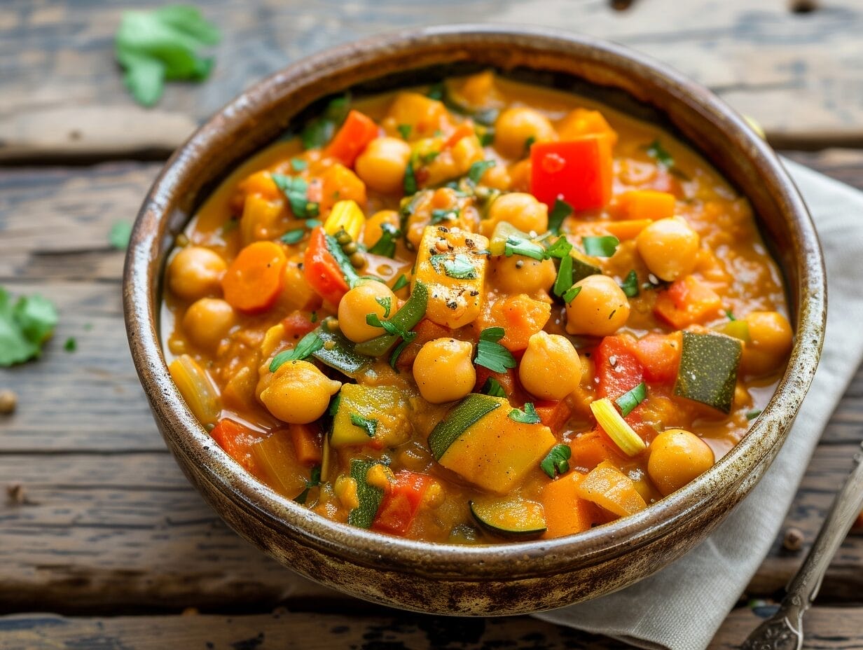 Chickpea and Vegetable Curry in a Hurry 1 Chickpea and vegetable curry in a hurry