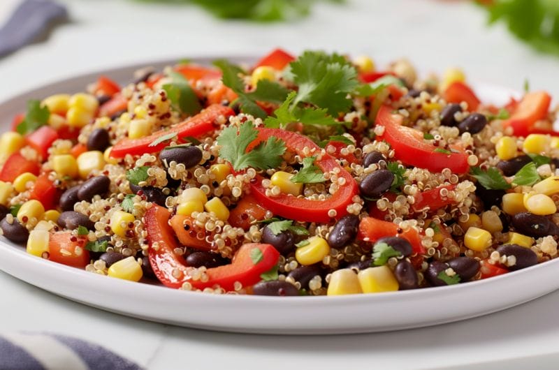 Quinoa and Black Bean Salad